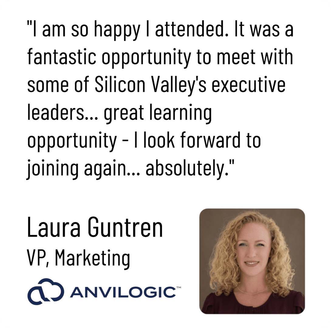 Laura Guntner says, "I am happy to have the opportunity to meet with some of Silicon Valley's executive leaders through Technical Recruiting Services.