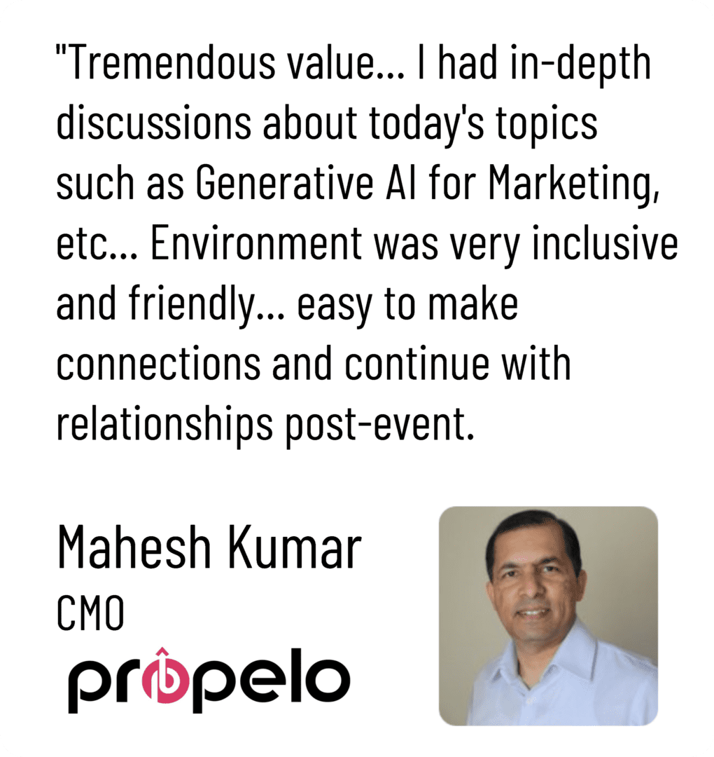 Mahesh Kumar's profile, featuring a quote that says, "I had deep discussions about today's topics in the San Francisco Bay Area, such as Technical Recruiting Services.