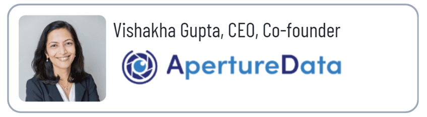 Vishkha Gupta, CEO of ApertureData