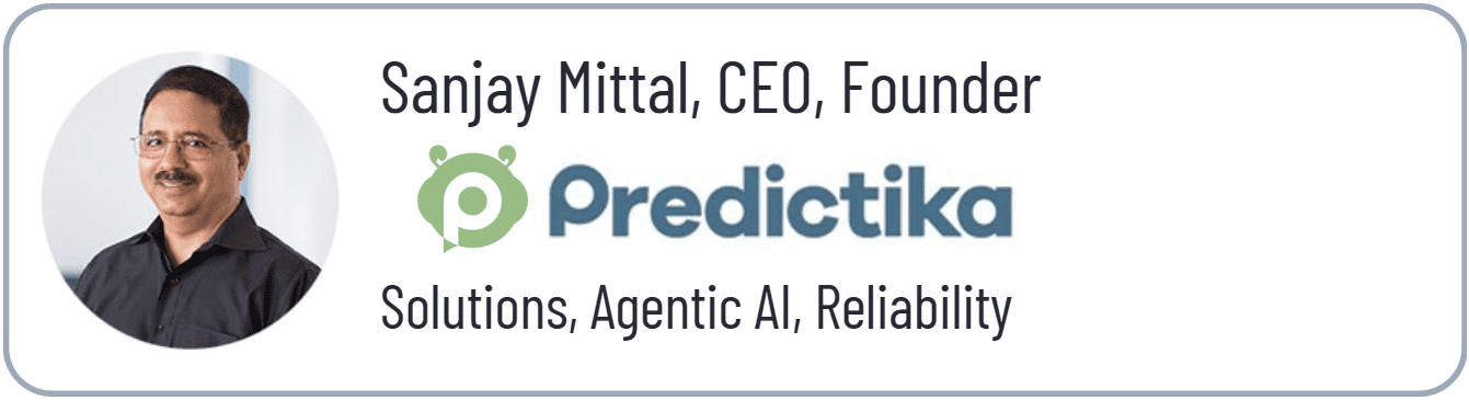 Profile photo with Predictika logo and text.